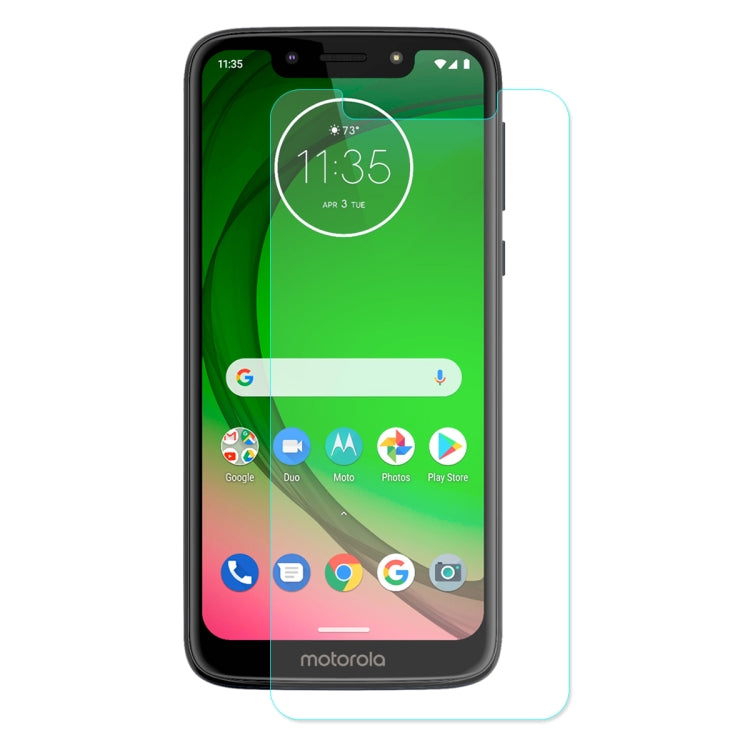For Moto G7 Play ENKAY 0.26mm 9H 2.5D Curved Edge Tempered Glass Film