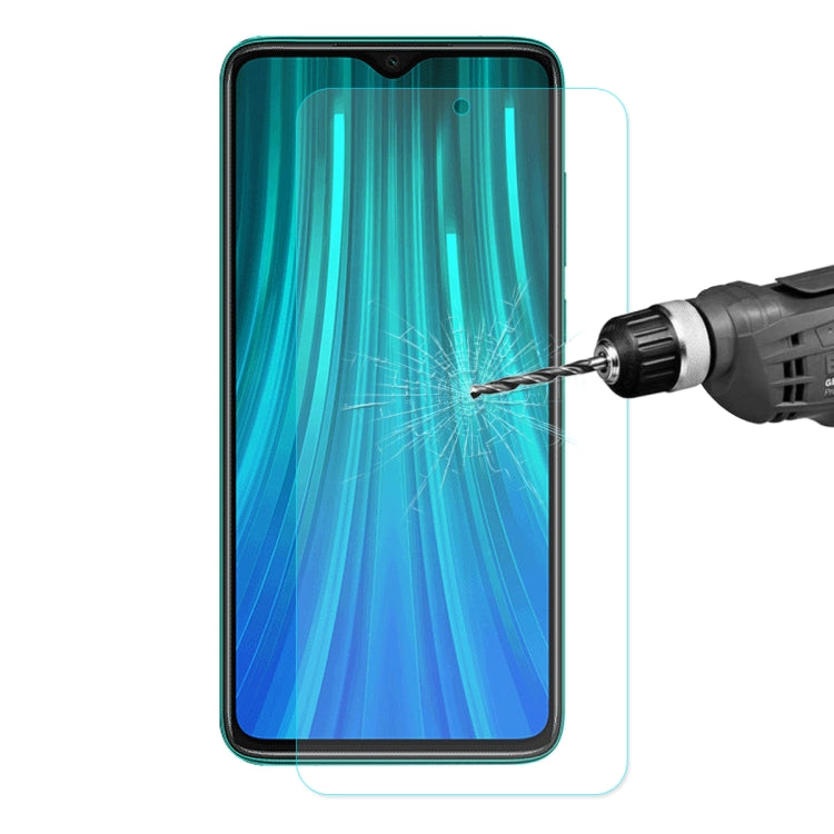 For Xiaomi Redmi Note 8 Pro ENKAY 0.26mm 9H 2.5D Curved Edge Tempered Glass Film