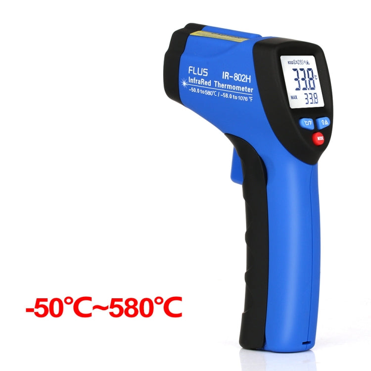 FLUS IR-802H -50ï½ž550â„ƒLaser Infrared  Mini Handheld Portable Digital Electronic Outdoor Non-contact Thermometer