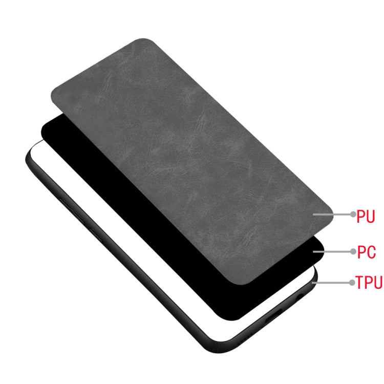 For Xiaomi Mi 9 Pro Shockproof Sheep Skin PC + PU + TPU Case(Light Black)