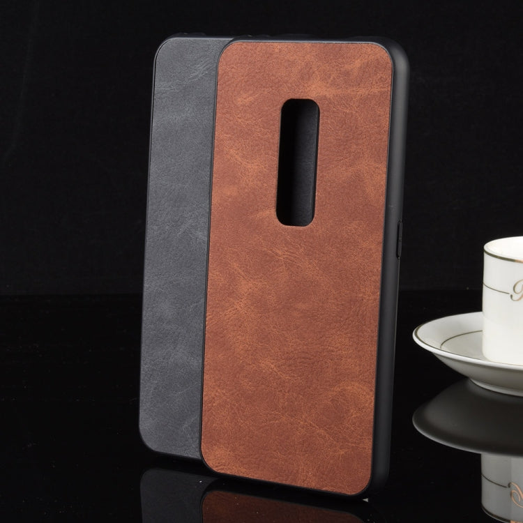 For VIVO V17 Pro Shockproof Sheep Skin PC + PU + TPU Case