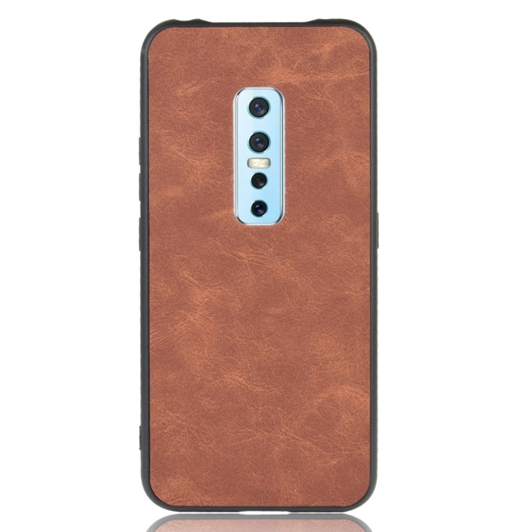 For VIVO V17 Pro Shockproof Sheep Skin PC + PU + TPU Case