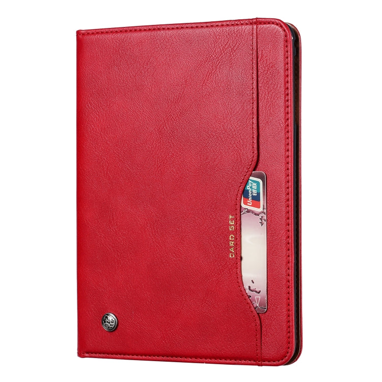 For iPad 10.2 Knead Skin Texture Horizontal Flip Leather Case with Photo Frame & Holder & Card Slots & Wallet