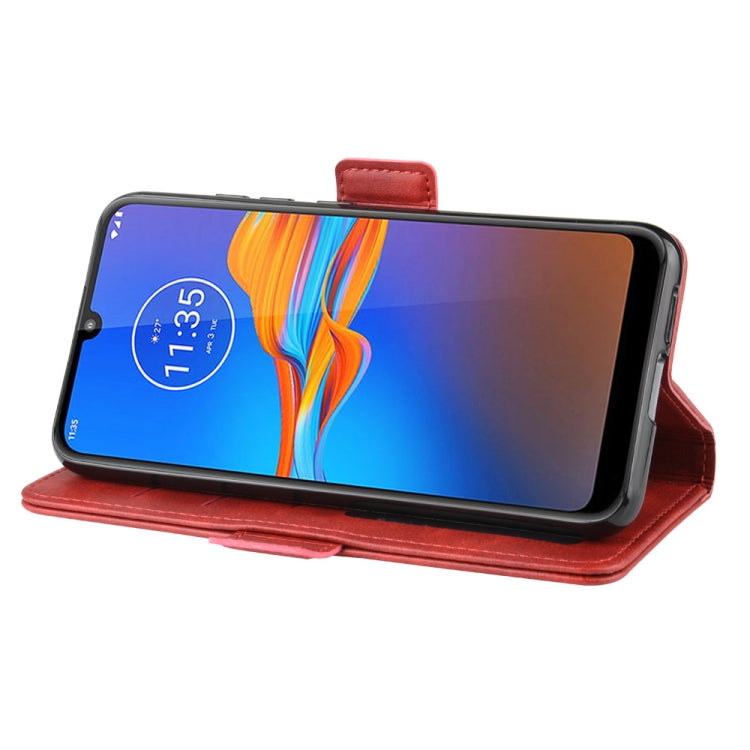 For MOTO E6 Plus   Wallet Stand Leather Cell Phone Case with Wallet & Holder & Card Slots