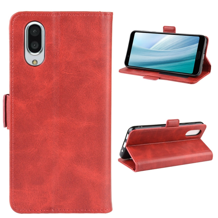 For Sharp Aquos Sense 3 Plus  Wallet Stand Leather Cell Phone Case with Wallet & Holder & Card Slots