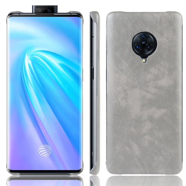 For Vivo NEX 3  Shockproof Litchi Texture PC + PU Case