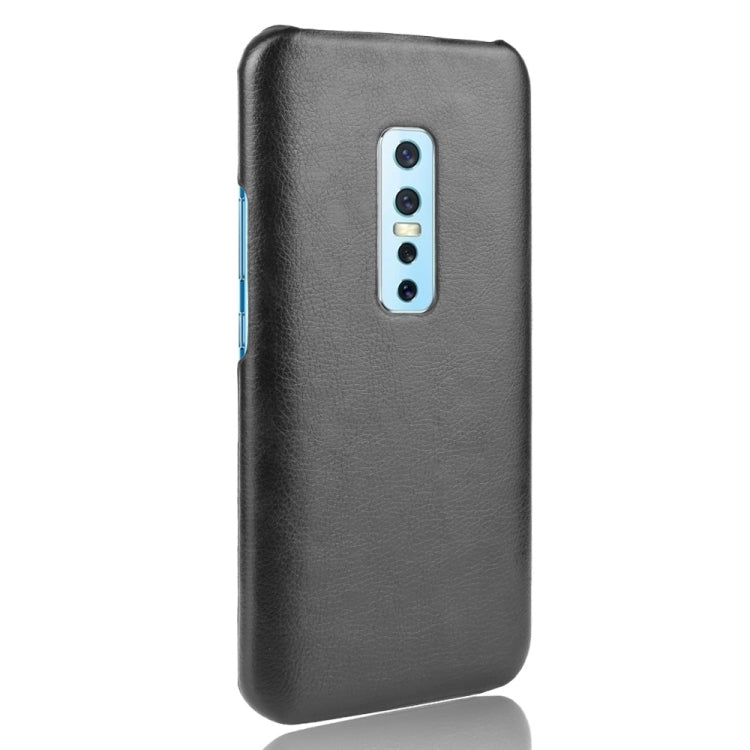 For Vivo V17 Pro Shockproof Litchi Texture PC + PU Case