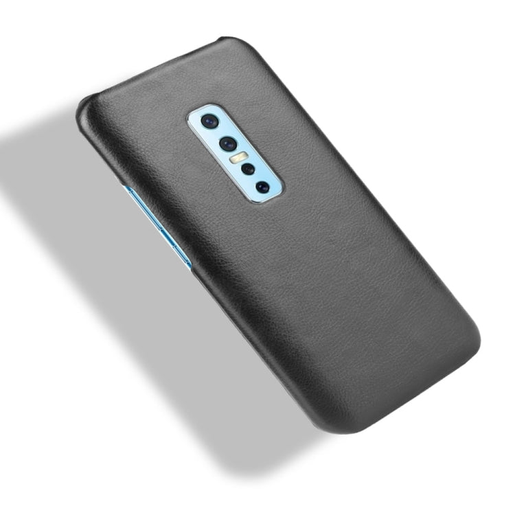 For Vivo V17 Pro Shockproof Litchi Texture PC + PU Case