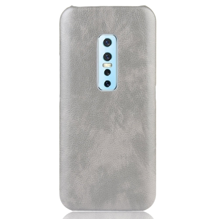 For Vivo V17 Pro Shockproof Litchi Texture PC + PU Case