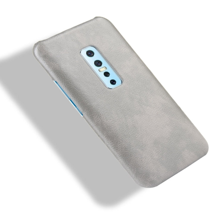 For Vivo V17 Pro Shockproof Litchi Texture PC + PU Case