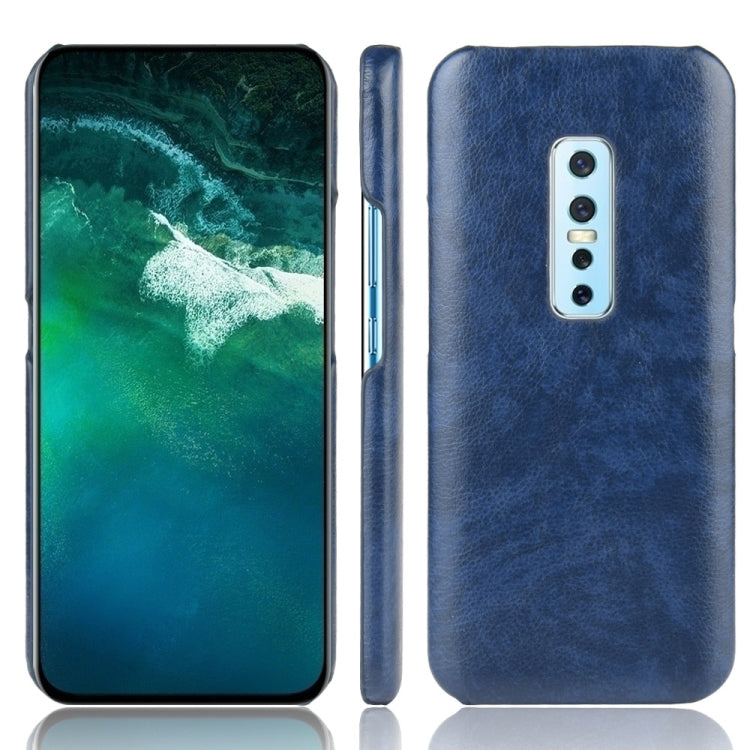 For Vivo V17 Pro Shockproof Litchi Texture PC + PU Case