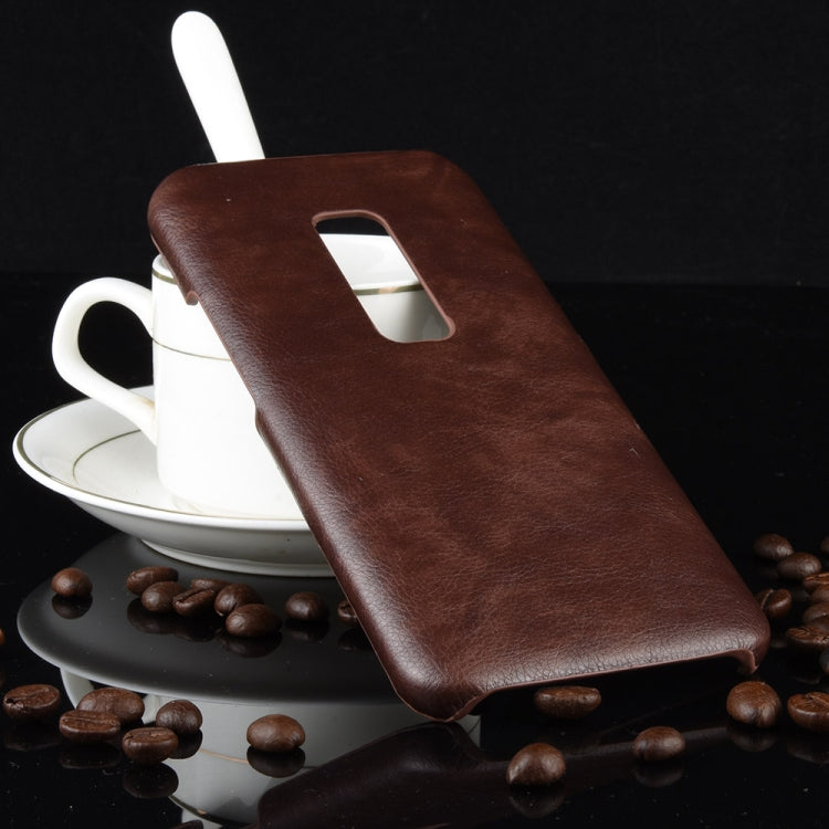 For Vivo V17 Pro Shockproof Litchi Texture PC + PU Case