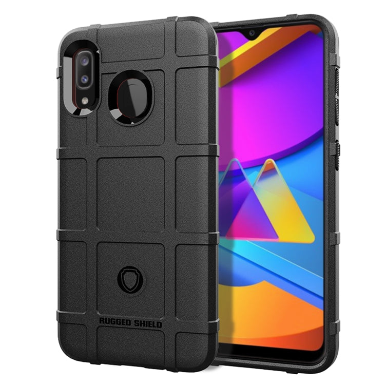 For Galaxy M10s Full Coverage Shockproof TPU Case