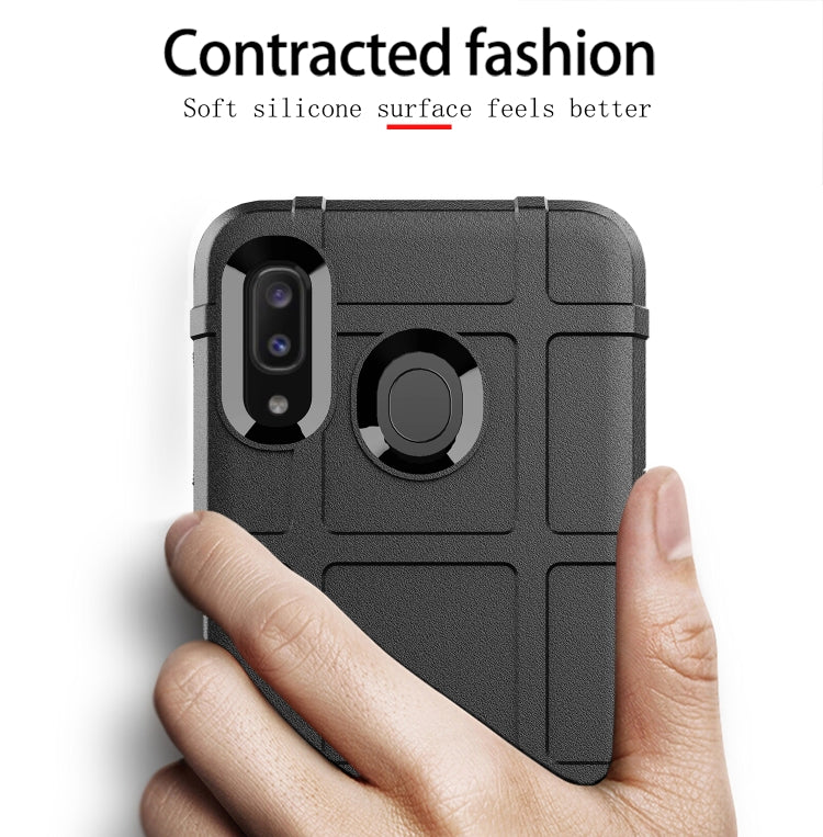 For Galaxy M10s Full Coverage Shockproof TPU Case