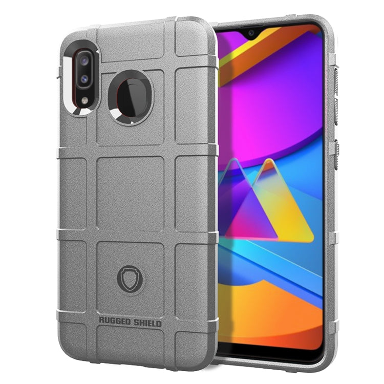 For Galaxy M10s Full Coverage Shockproof TPU Case