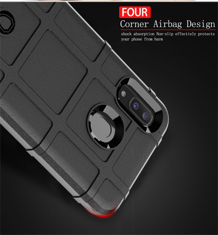 For Galaxy M10s Full Coverage Shockproof TPU Case