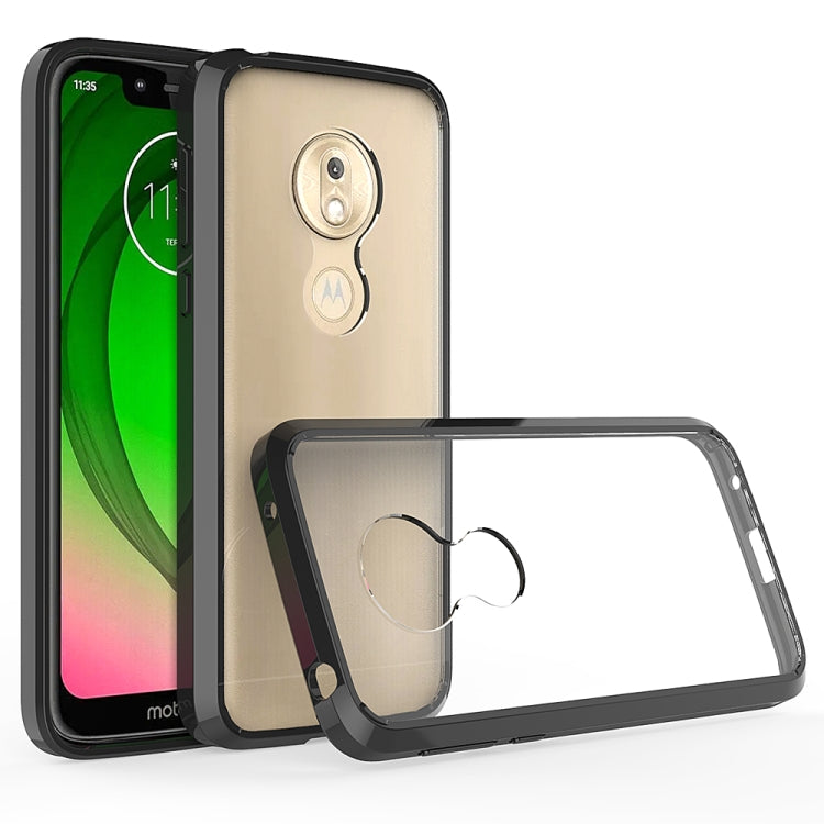 For Motorola G7Play(EU Version)Scratchproof TPU + Acrylic Protective Case