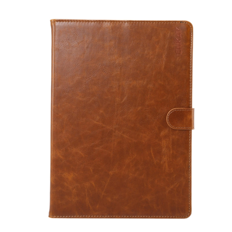 For Apple iPad 10.2 ENKAY Stand Folio Cover Leather Smart Case with Auto Sleep / Wake-up Function