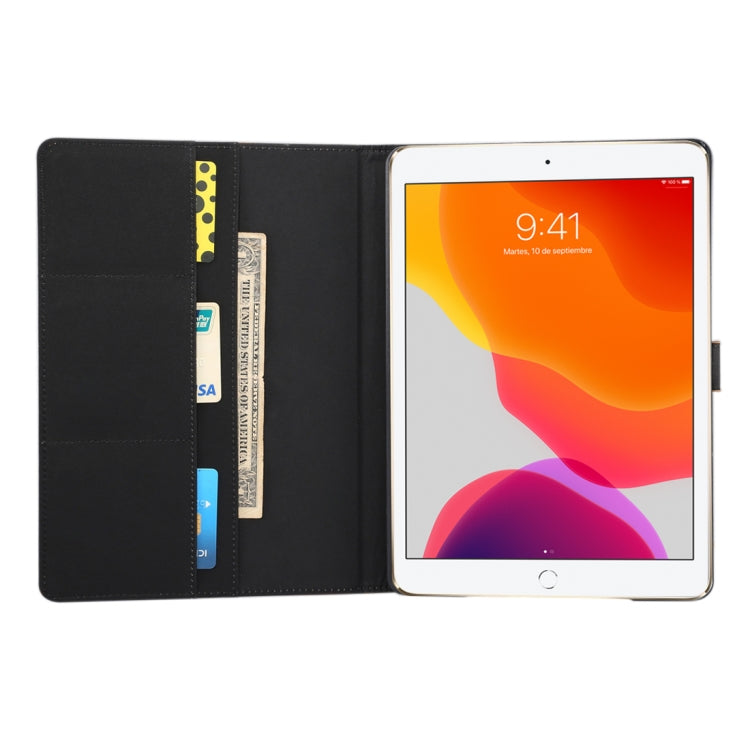 For Apple iPad 10.2 ENKAY Stand Folio Cover Leather Smart Case with Auto Sleep / Wake-up Function