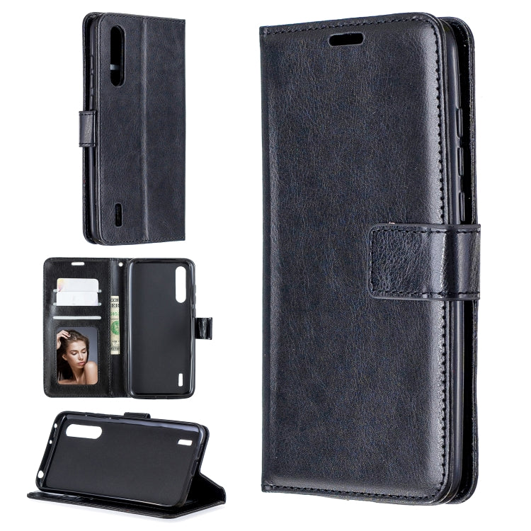 For Xiaomi Mi 9 Lite / CC9 Crazy Horse Texture Horizontal Flip Leather Case with Holder & Card Slots & Wallet & Photo Frame