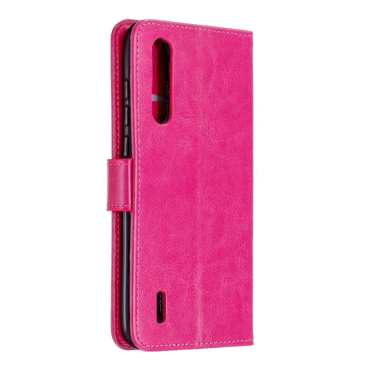 For Xiaomi Mi 9 Lite / CC9 Crazy Horse Texture Horizontal Flip Leather Case with Holder & Card Slots & Wallet & Photo Frame