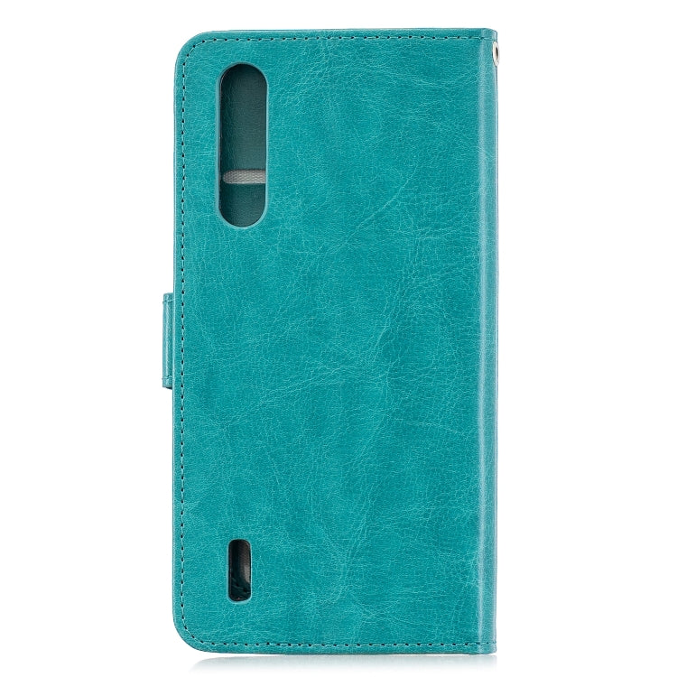 For Xiaomi Mi 9 Lite / CC9 Crazy Horse Texture Horizontal Flip Leather Case with Holder & Card Slots & Wallet & Photo Frame