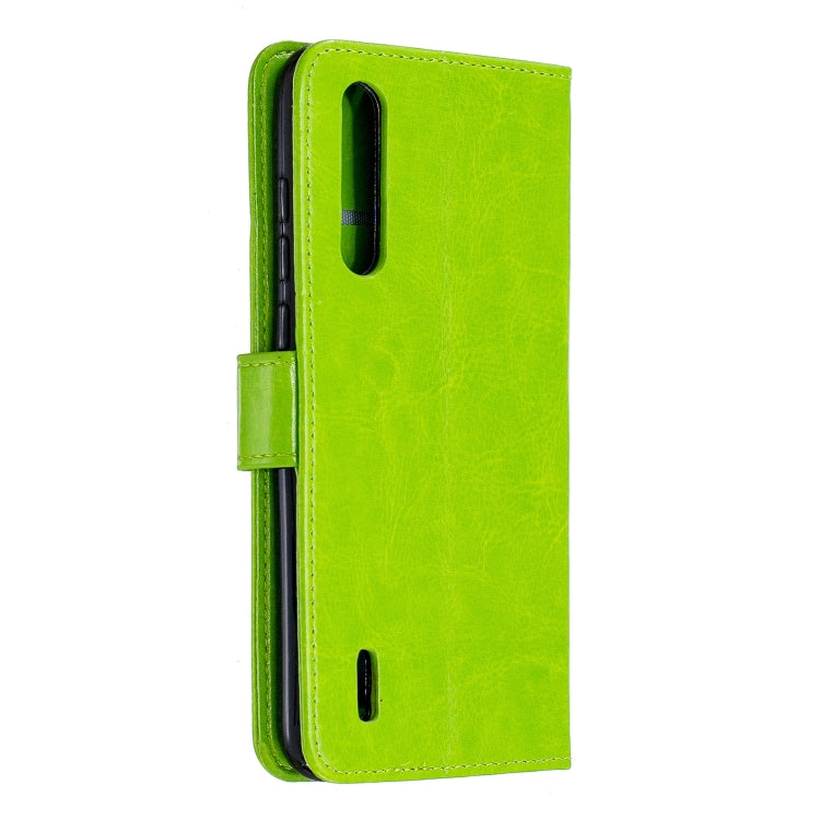 For Xiaomi Mi 9 Lite / CC9 Crazy Horse Texture Horizontal Flip Leather Case with Holder & Card Slots & Wallet & Photo Frame