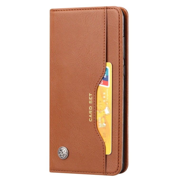 For Xiaomi Mi 9 Pro 5G   Knead Skin Texture Horizontal Flip Leather Case with Photo Frame & Holder & Card Slots & Wallet