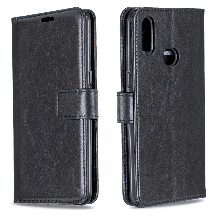 For Galaxy A10s  Crazy Horse Texture Horizontal Flip Leather Case with Holder & Card Slots & Wallet & Photo Frame