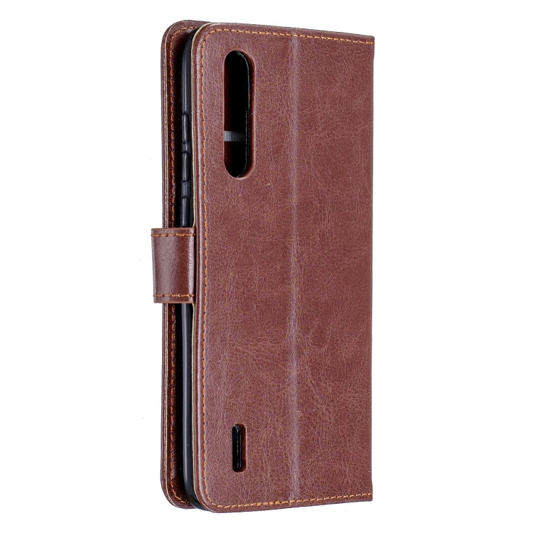 For Galaxy A10s  Crazy Horse Texture Horizontal Flip Leather Case with Holder & Card Slots & Wallet & Photo Frame