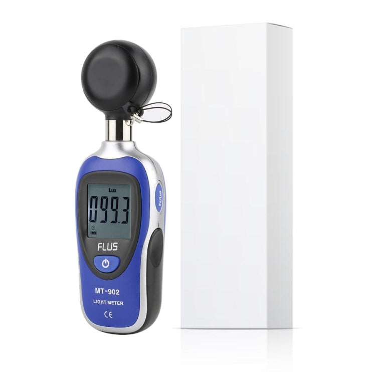 FLUS MT-902 Temperature 0-20000 Digital Mini Illuminance Photometer Lux / FC Tester Illuminance Meter