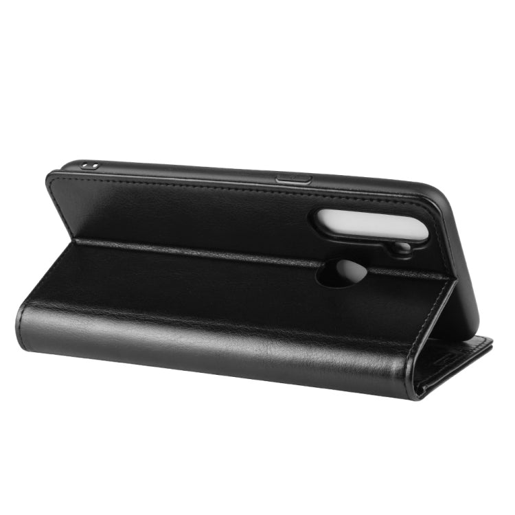 For OPPO Realme 5 Pro R64 Texture Single Fold Horizontal Flip Leather Case with Holder & Card Slots & Wallet