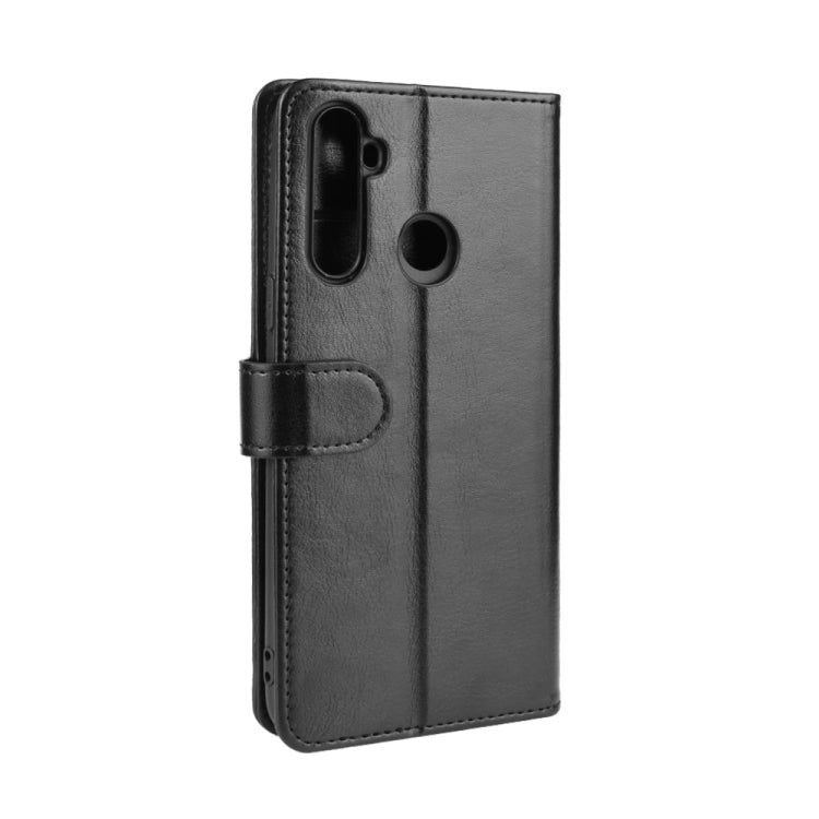 For OPPO Realme 5 Pro R64 Texture Single Fold Horizontal Flip Leather Case with Holder & Card Slots & Wallet