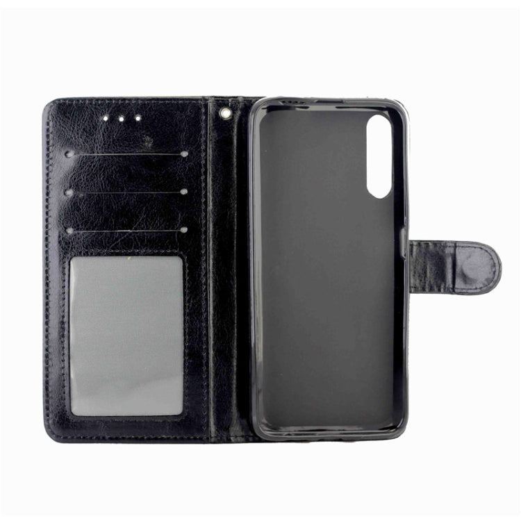 For Huawei Honor 9X Pro Crazy Horse Texture Horizontal Flip Leather Case with Holder & Card Slots & Wallet & Photo Frame