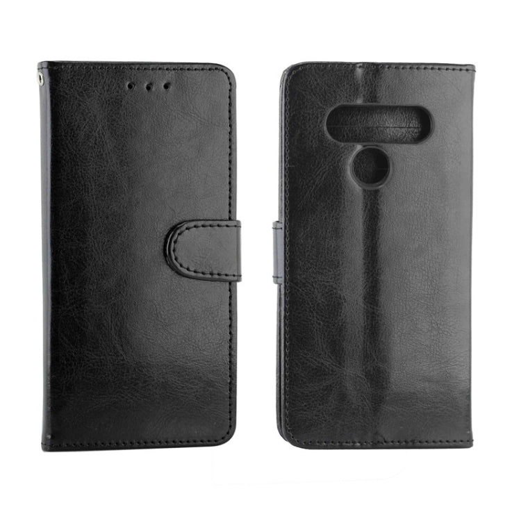For LG V50/ThinQ 5G Crazy Horse Texture Horizontal Flip Leather Case with Holder & Card Slots & Wallet & Photo Frame