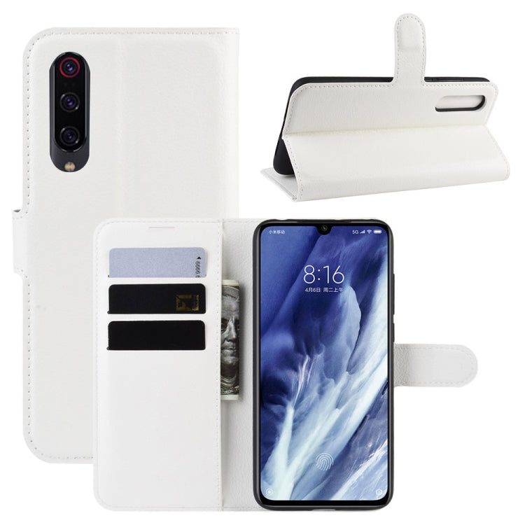 For Xiaomi 9 Pro Litchi Texture Horizontal Flip Leather Case with Wallet & Holder & Card Slots