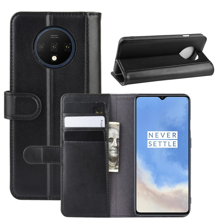 For Oneplus 7T Horizontal Flip Leather Case with Card Slots & Holder & Wallet