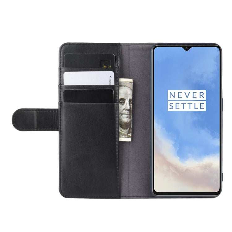For Oneplus 7T Horizontal Flip Leather Case with Card Slots & Holder & Wallet