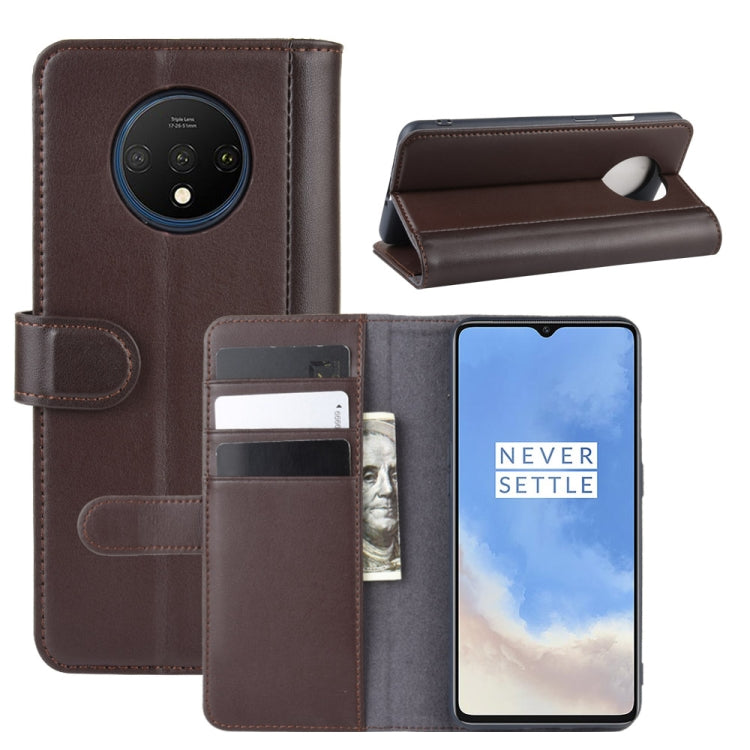For Oneplus 7T Horizontal Flip Leather Case with Card Slots & Holder & Wallet