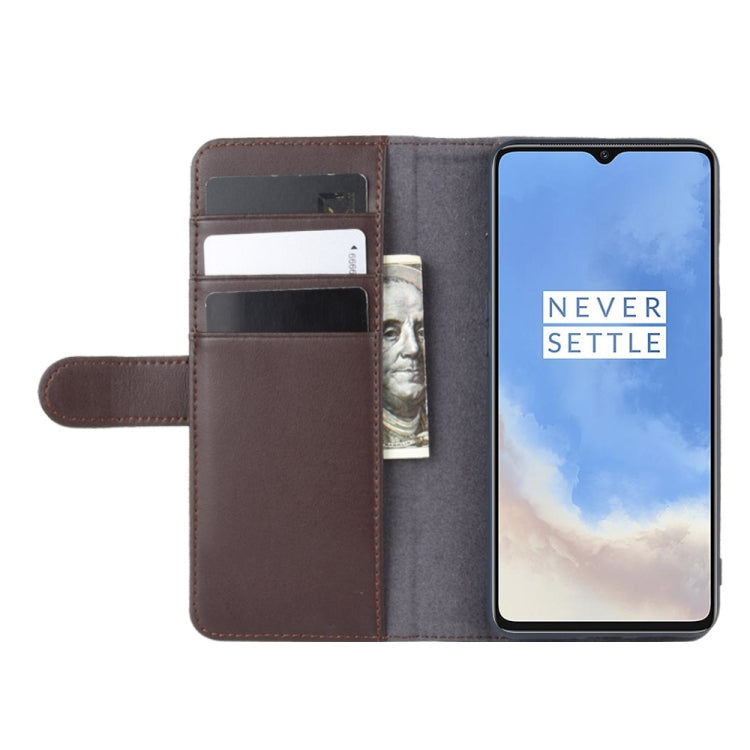 For Oneplus 7T Horizontal Flip Leather Case with Card Slots & Holder & Wallet