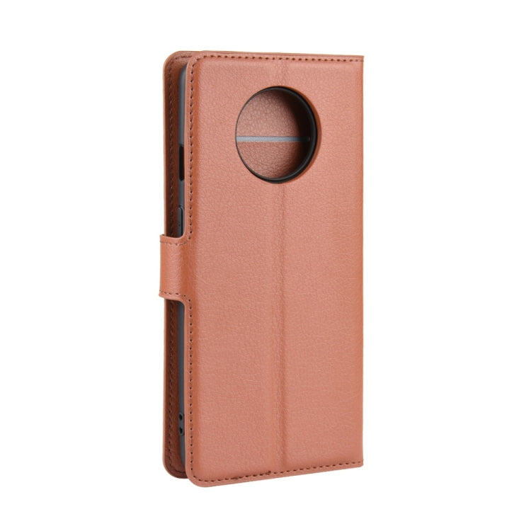 For Oneplus 7T  Litchi Texture Horizontal Flip Leather Case with Wallet & Holder & Card Slots