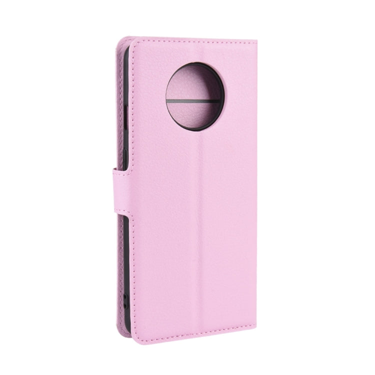 For Oneplus 7T  Litchi Texture Horizontal Flip Leather Case with Wallet & Holder & Card Slots