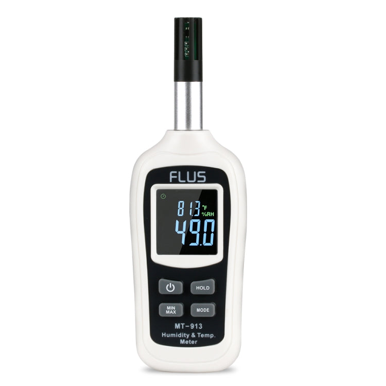 FLUS MT-913 Humidity Temperature Thermometer Handheld Portable Digital Non-contact Mini Hygrometer Temperature Meter