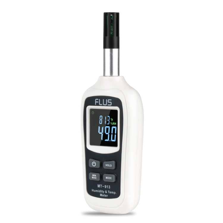 FLUS MT-913 Humidity Temperature Thermometer Handheld Portable Digital Non-contact Mini Hygrometer Temperature Meter