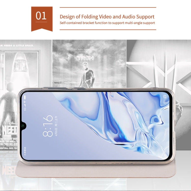 For Xiaomi  Mi 9 Pro MOFI Rui Series Classical Leather Flip Leather Case With Bracket Embedded Steel Plate All-inclusive