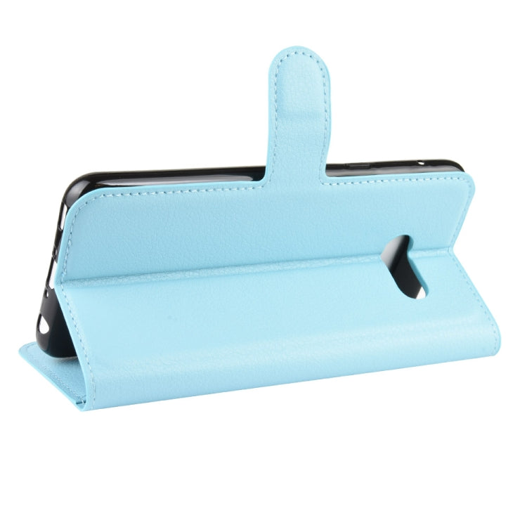 For LG G8X ThinQ   Litchi Texture Horizontal Flip Leather Case with Wallet & Holder & Card Slots