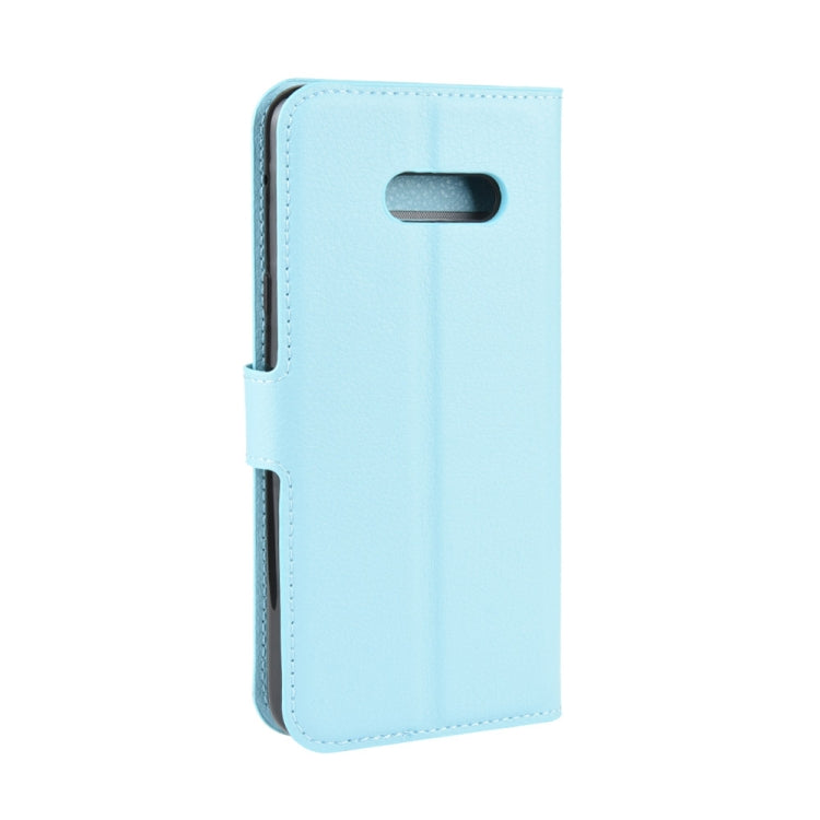For LG G8X ThinQ   Litchi Texture Horizontal Flip Leather Case with Wallet & Holder & Card Slots