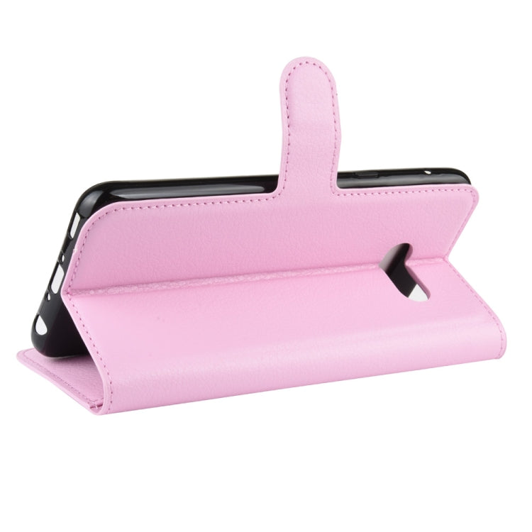 For LG G8X ThinQ   Litchi Texture Horizontal Flip Leather Case with Wallet & Holder & Card Slots