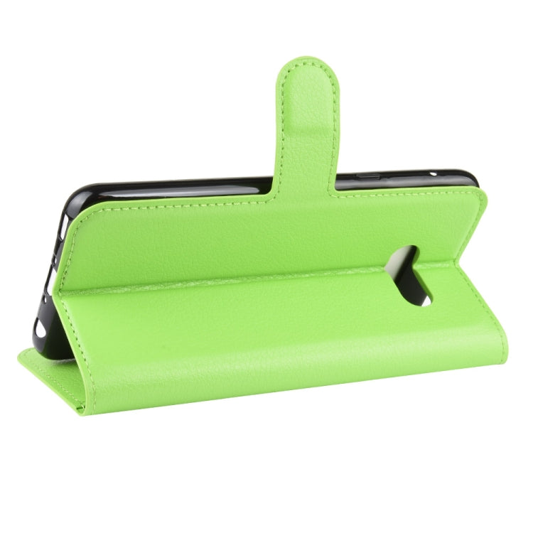 For LG G8X ThinQ   Litchi Texture Horizontal Flip Leather Case with Wallet & Holder & Card Slots