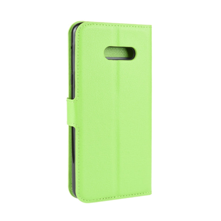 For LG G8X ThinQ   Litchi Texture Horizontal Flip Leather Case with Wallet & Holder & Card Slots